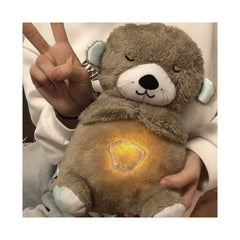 Baby Breathing Bear – Relaxing Stuffed Animal with Rhythmic Breathing Motion