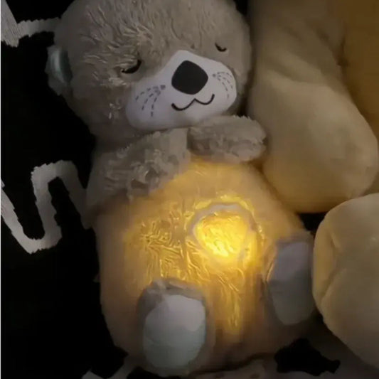 Baby Breathing Bear – Relaxing Stuffed Animal with Rhythmic Breathing Motion