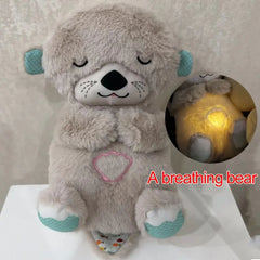 Baby Breathing Bear – Relaxing Stuffed Animal with Rhythmic Breathing Motion