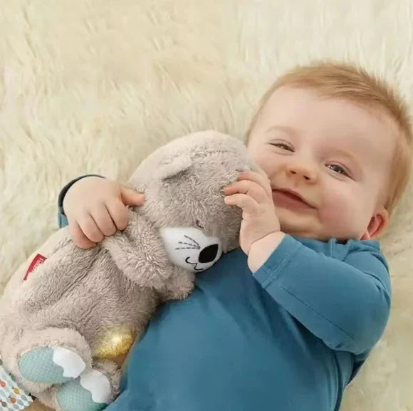 Baby Breathing Bear – Relaxing Stuffed Animal with Rhythmic Breathing Motion