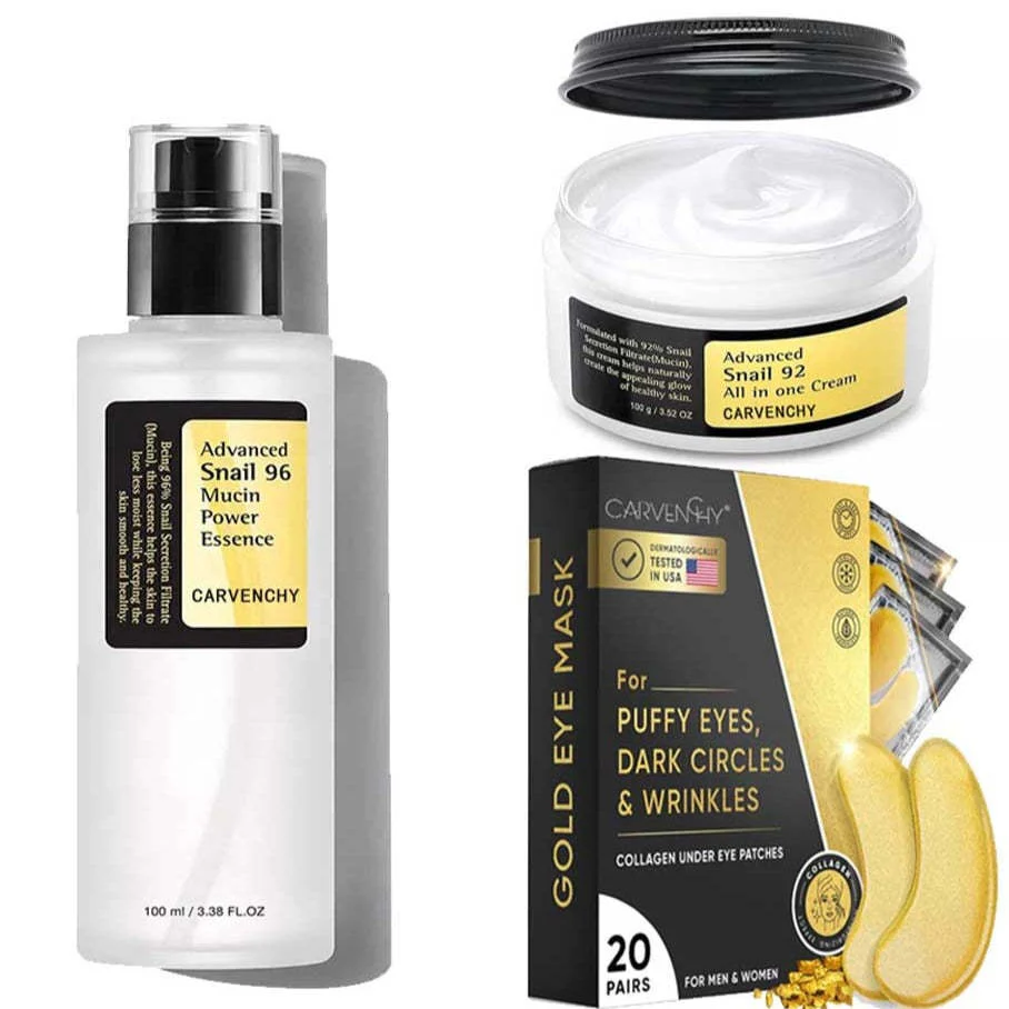 Creativity Snail Mucin Set - Hydrating, Brightening, and Nourishing Skincare Solution