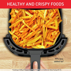 Oil-free cooking with the Digital Air Fryer, perfect for crispy and healthy meals.