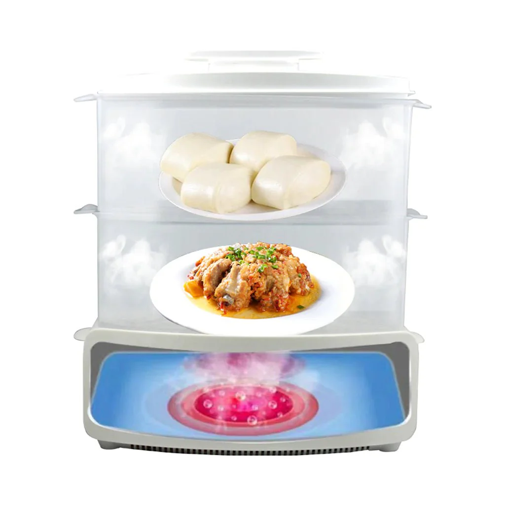 Electric Steamer and Defroster – Multi-Functional Appliance for Quick Steaming and Defrosting Food