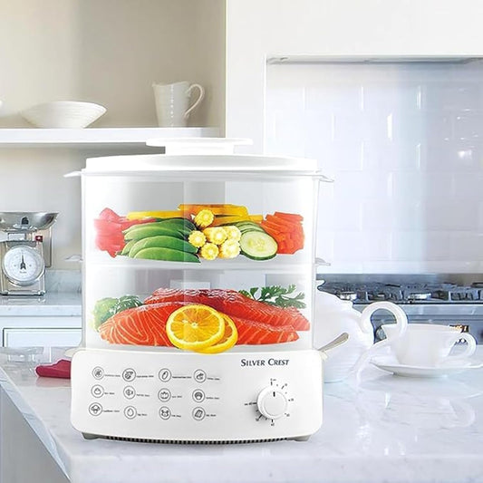 Electric Steamer and Defroster – Multi-Functional Appliance for Quick Steaming and Defrosting Food