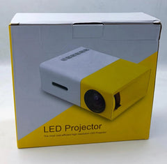 Meer YG-300 Mini Projector with HD quality, perfect for portable use.