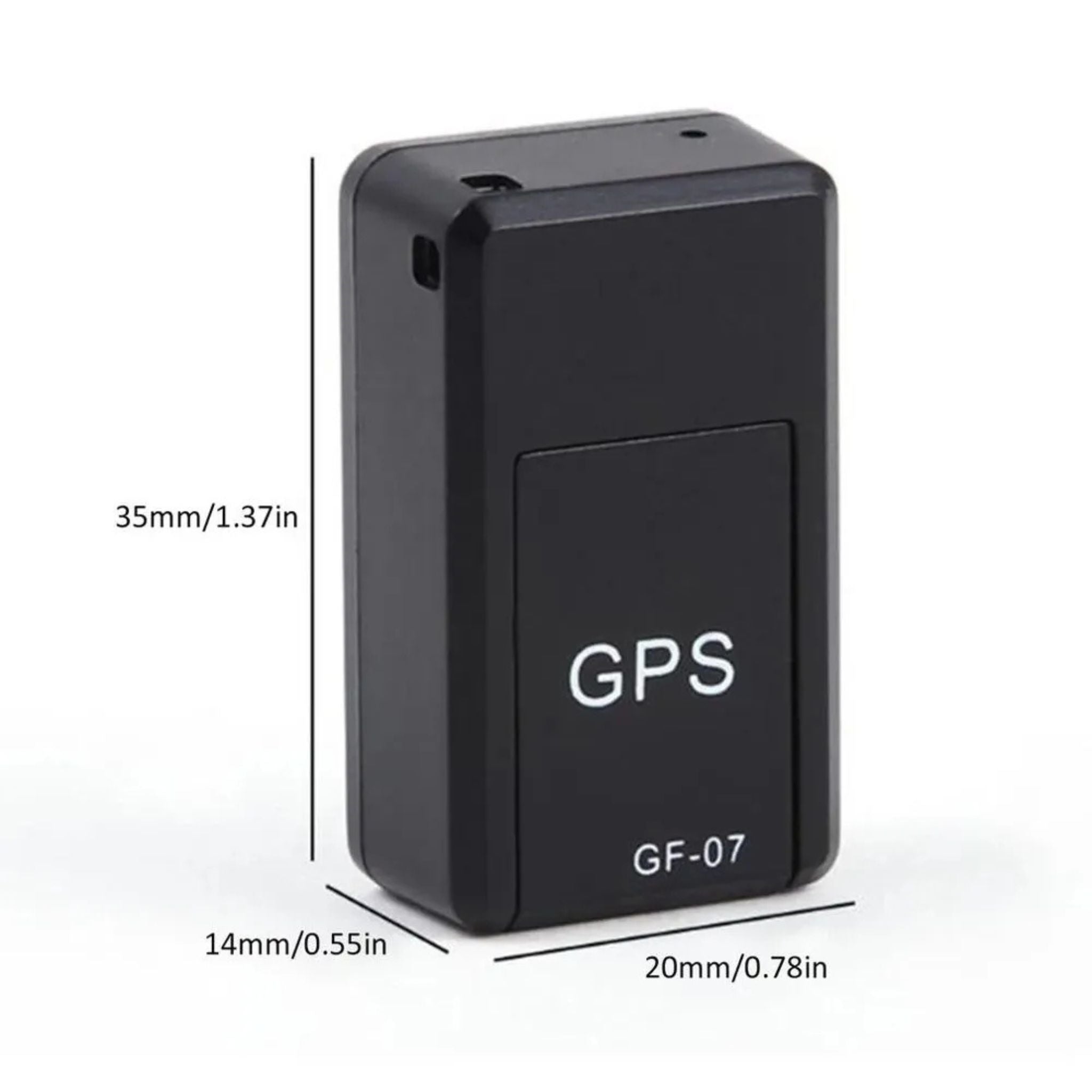 "Mini GPS Tracker – Compact and portable tracking device for real-time location tracking of vehicles, pets, kids, and valuables."