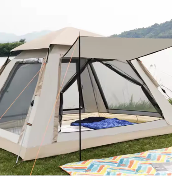 Outdoor Alpine Camping Tent – Lightweight 4-Person Tent with Easy Setup & Ventilation. Lightweight, durable, and excellent ventilation for comfortable camping trips.