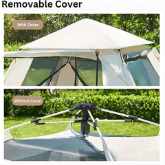 Outdoor Alpine Camping Tent – Lightweight 4-Person Tent with Easy Setup & Ventilation. Lightweight, durable, and excellent ventilation for comfortable camping trips.