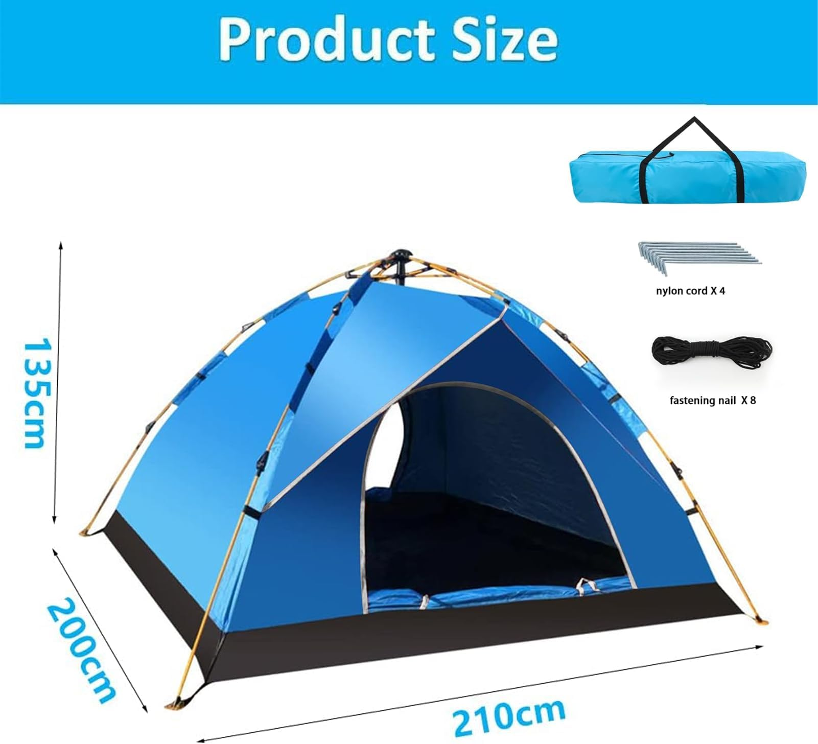 Outdoor Camping Tent – Lightweight, Durable, and Easy to Set Up for Outdoor Adventures. Make camping trips memorable with this outdoor camping tent.