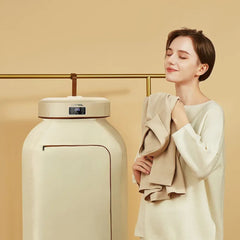 "Portable Electric Clothes Drying Machine – Compact and efficient dryer for quick and gentle drying of clothes, ideal for small spaces and travel."