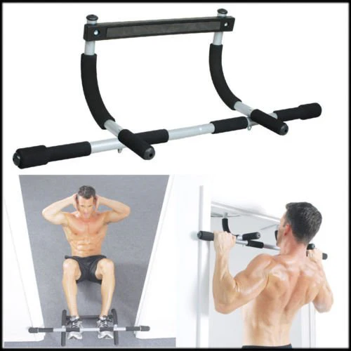 Pull-Up Bar – Adjustable, Space-Saving Doorway Bar for Full-Body Workouts. Get fit at home with this adjustable, space-saving pull-up bar.