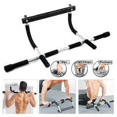 Pull-Up Bar – Adjustable, Space-Saving Doorway Bar for Full-Body Workouts. Get fit at home with this adjustable, space-saving pull-up bar.