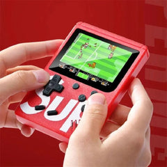 "Sup Game Box Plus 400 – Portable retro gaming console with 400 built-in classic games, compact design, and rechargeable battery."