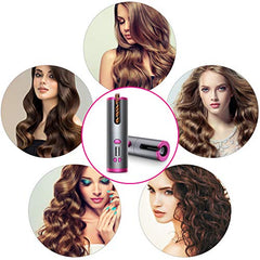 "Digital Hair Curler – Professional curling wand with adjustable temperature settings for flawless, long-lasting curls."