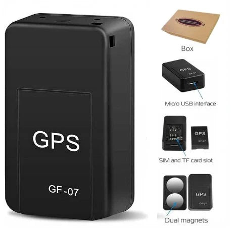 "Mini GPS Tracker – Compact and portable tracking device for real-time location tracking of vehicles, pets, kids, and valuables."