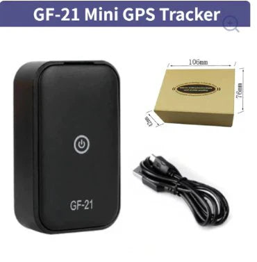 "Mini GPS Tracker – Compact and portable tracking device for real-time location tracking of vehicles, pets, kids, and valuables."